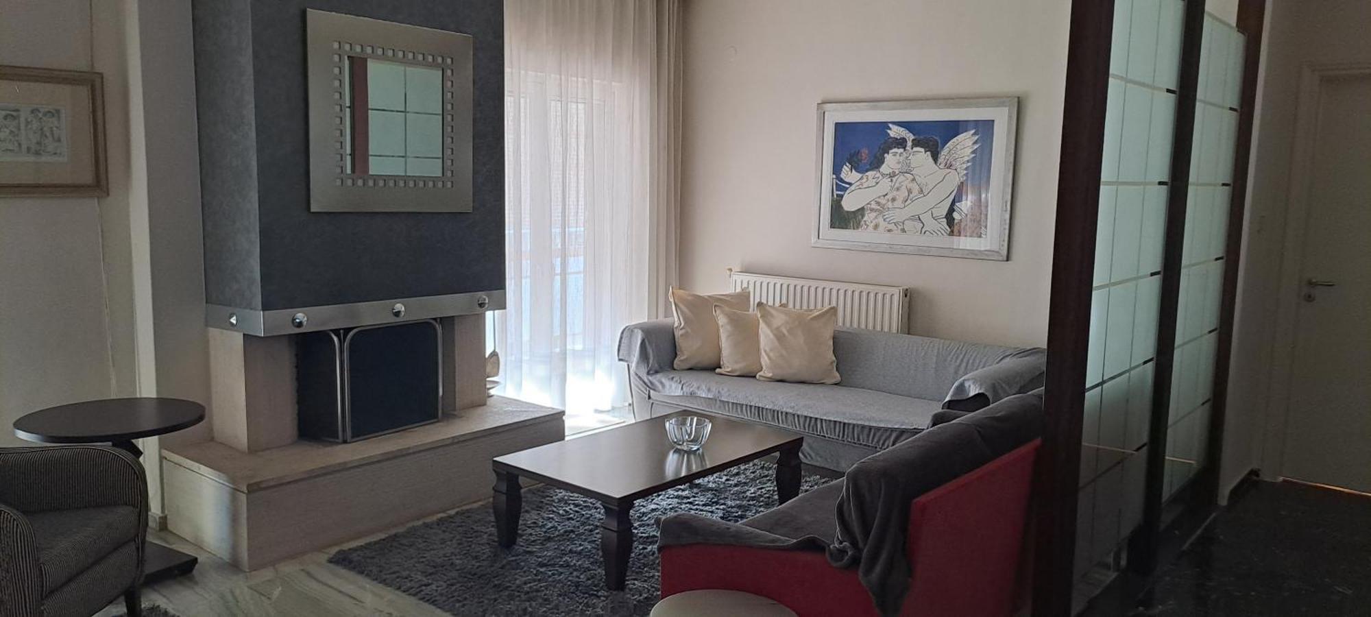 Elegante Apartamento Centrale Tríkala Esterno foto